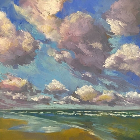 Coastal Skyscape by artist Carolyn Kilday